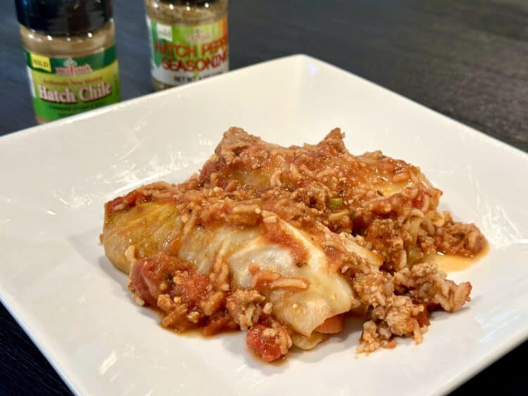 hatch chile pepper stuffed cabbage recipe