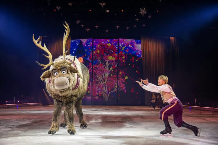 frozen 2024 disney on ice show magic in the stars