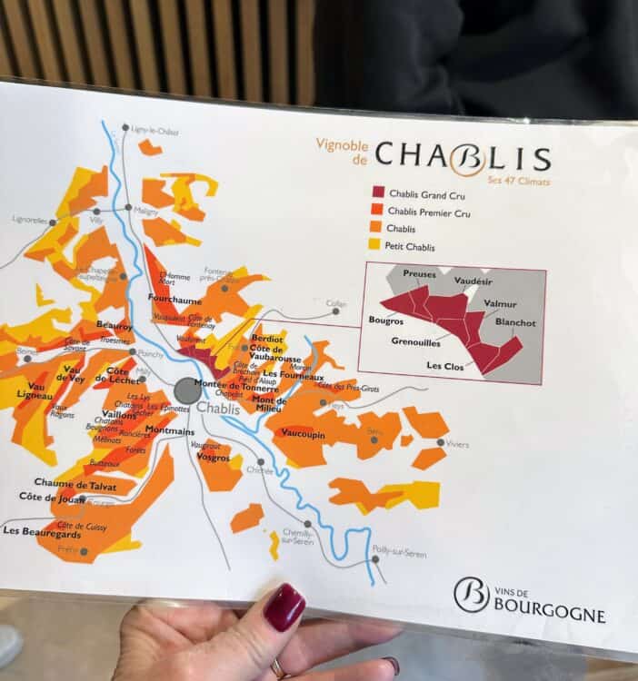 guide to french wine region of chablis winery