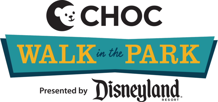 CHOC Walk in the Park 2025 at Disneyland logo