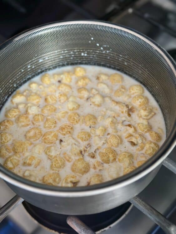 infuse melissa's produce hatch pepper kettle corn into Fairlife lactose-free milk
