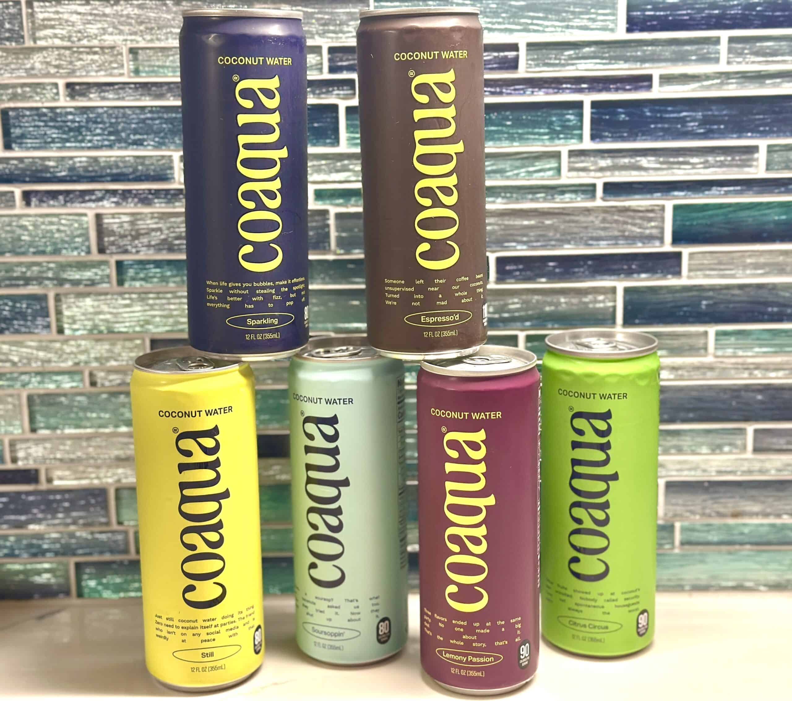 coaqua a better coconut water seven flavors