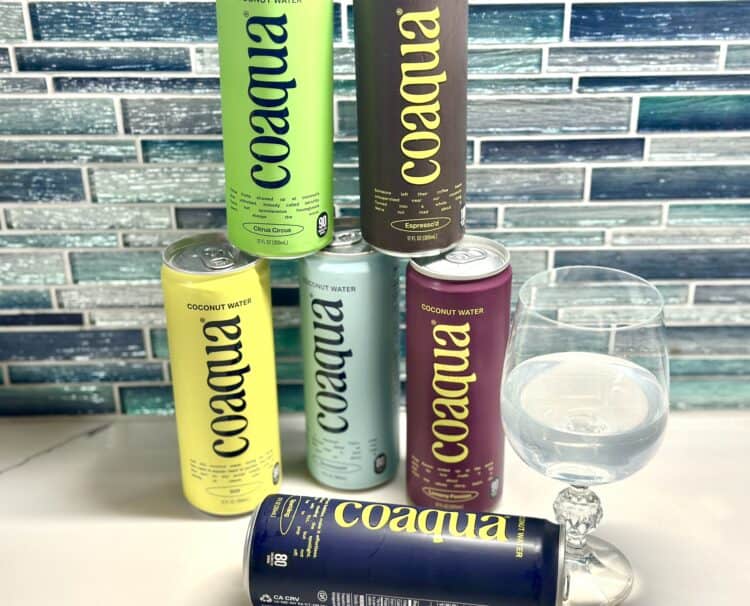 coaqua sparkling coconut water