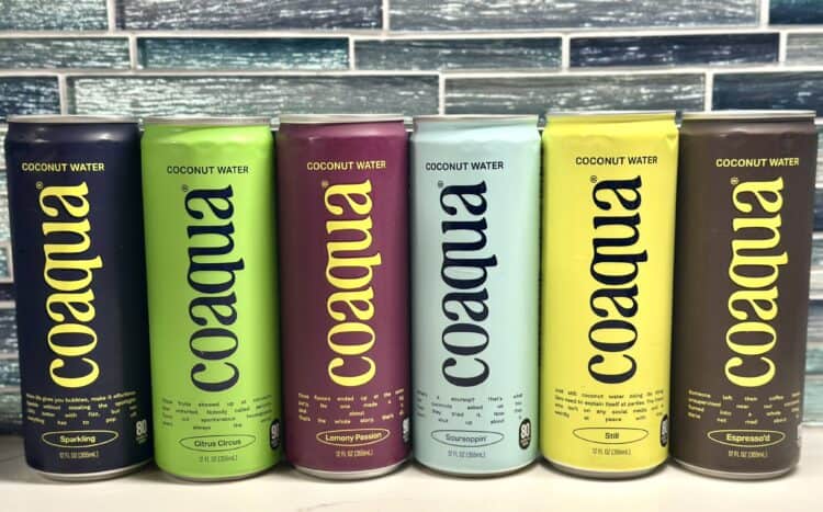 coaqua a better coconut water