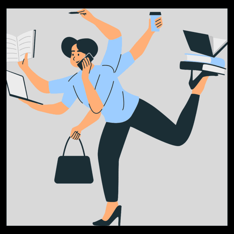 prepping for back surgery: woman juggling many obligations