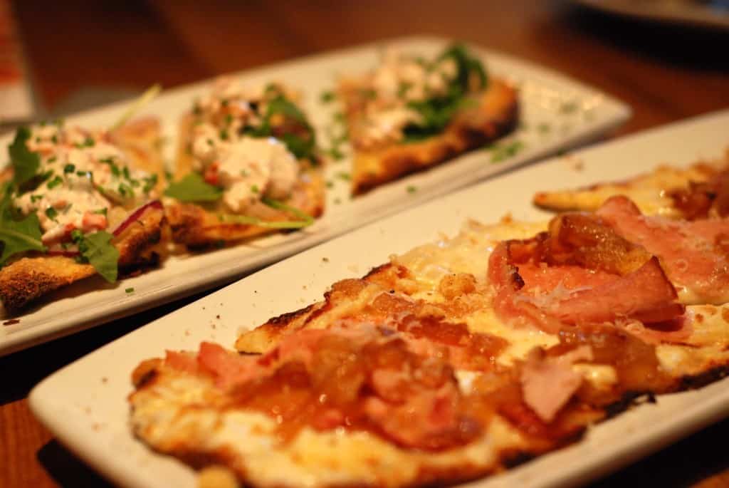 lobster flatbread