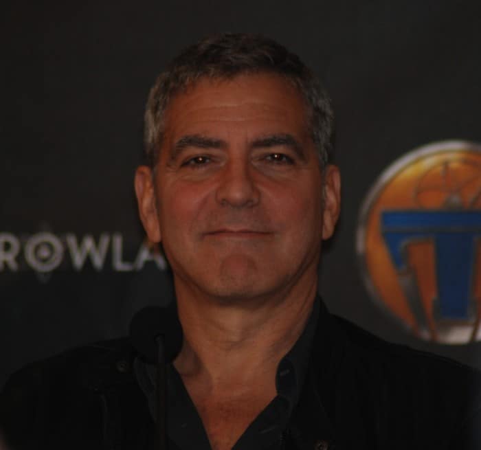 george clooney from Tomorrowland cast