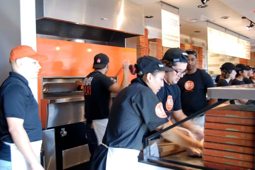 blaze pizza oven