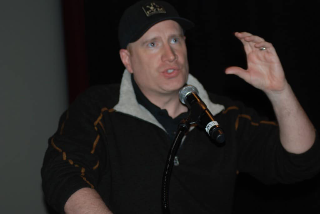 kevin feige at the age of ultron press conference