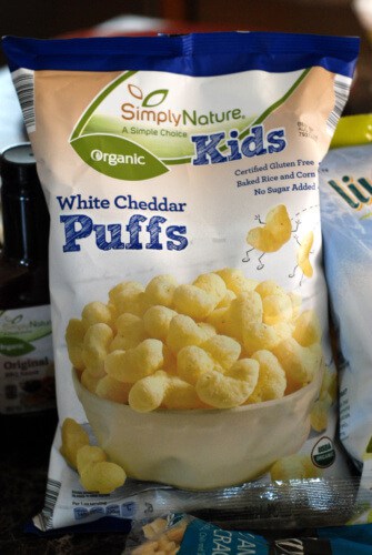 white cheddar puffs