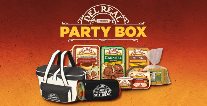 Del Real’s Al Pastor Taco Kit and Party Box Giveaway