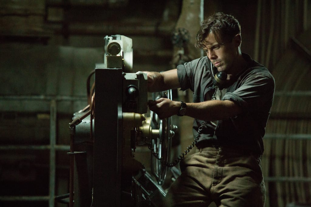 Ray Sybert (Casey Affleck) and the crew of the SS Pendleton struggle to keep their ship from sinking in Disney's THE FINEST HOURS, the heroic action-thriller presented in Digital 3D(TM) and IMAX (c) 3D based on the extraordinary true story of the most daring rescue in the history of the Coast Guard.