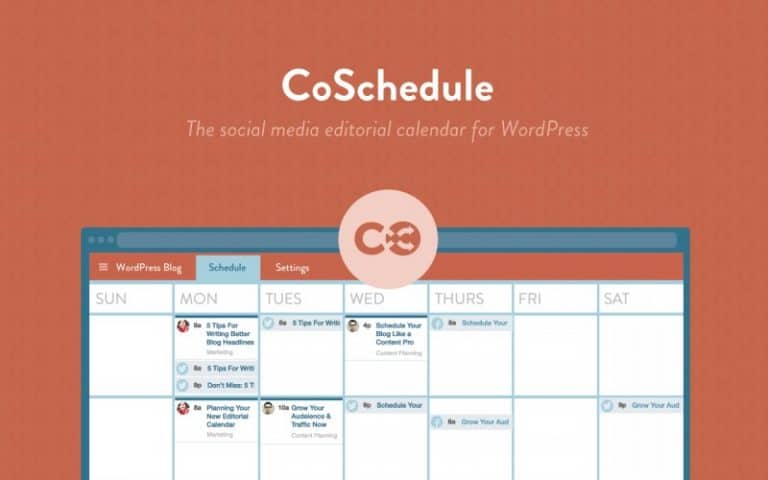 coschedule calendar