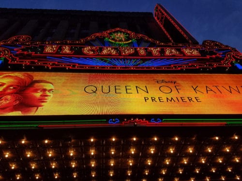 Queen of Katwe Premiere