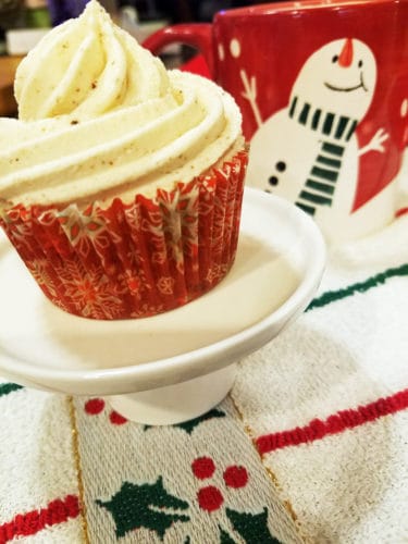 Hot Buttered Rum Cupcake