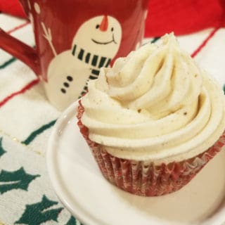 Hot Buttered Rum Cupcake