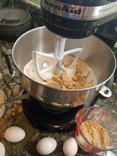 hot buttered rum cupcake