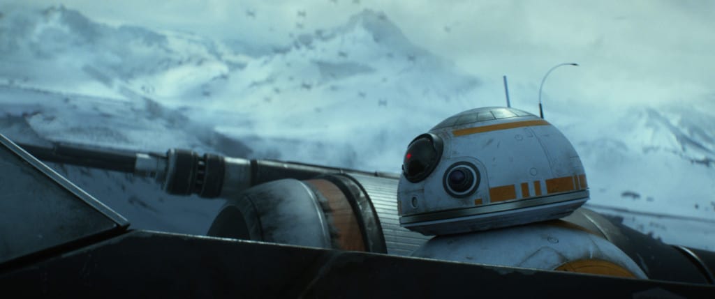 Star Wars: The Force Awakens BB-8 Ph: Film Frame © 2014 Lucasfilm Ltd. & TM. All Right Reserved..